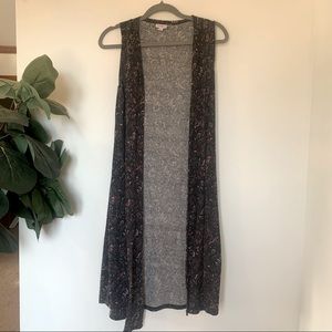 Full length sleeveless top